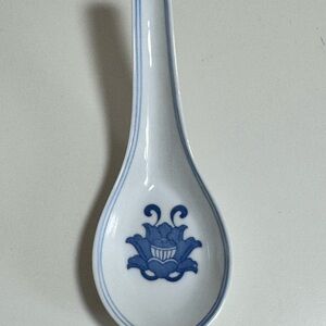 Vintage Blue and White Porcelain‎ Chinese Soup